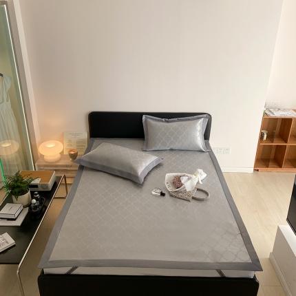 昔可 2022新款900D水洗提花养生凉席 雅致