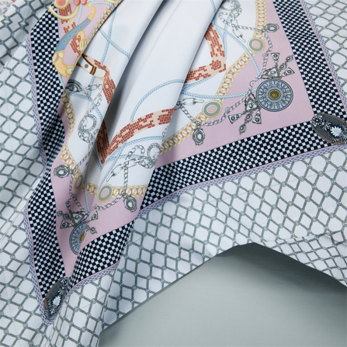 91家纺网 家纺一手货源 找家纺 缔缦家纺 2022新款长绒棉数码印花四件套 安琪