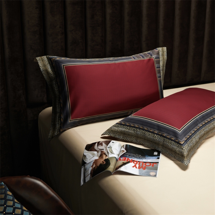 91家纺网 家纺一手货源 找家纺 缔缦家纺 2022新款长绒棉数码印花四件套 温莎