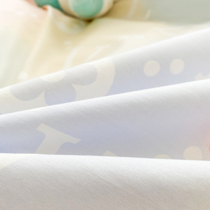 91家纺网 家纺一手货源 找家纺 优彩 2022新款全棉13372油画风系列四件套 恋爱旋律