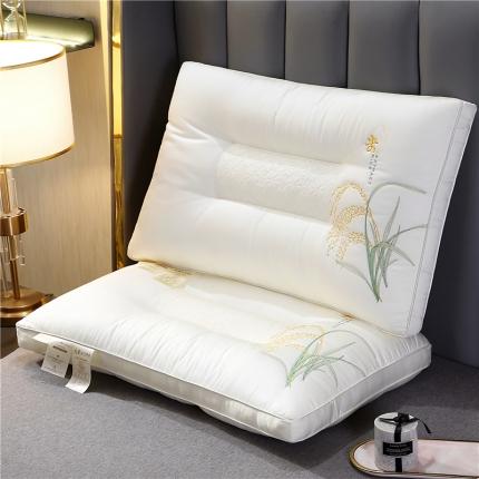 91家纺网 家纺一手货源 找家纺 赛格时代家居 生物基大米 定型羽丝绒枕 枕芯