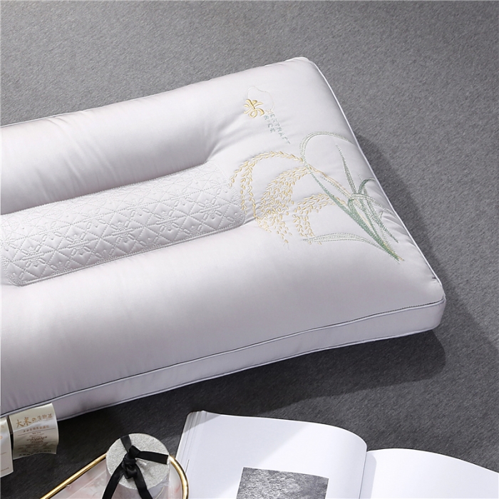 91家纺网 家纺一手货源 找家纺 赛格时代家居 生物基大米 定型羽丝绒枕 枕芯