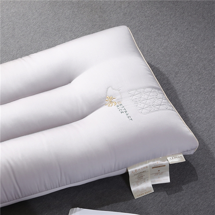 91家纺网 家纺一手货源 找家纺 赛格时代家居 生物基大米 定型羽丝绒枕 枕芯