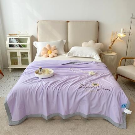 91家纺网 家纺一手货源 找家纺 (总) 澳洲羽 2024新款小清新铂金棉单夏被及四件套