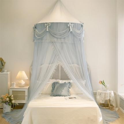 91家纺网 家纺一手货源 找家纺 (总) 乐蔻家纺 2024新款吊顶半圆公主蚊帐