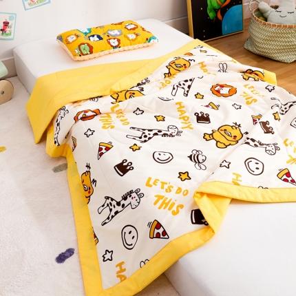 91家纺网 家纺一手货源 找家纺 (总)美真 2023儿童夏凉被夏季女孩卡通空调被全棉幼儿园被