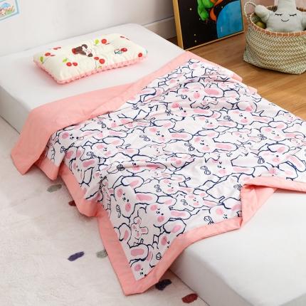 91家纺网 家纺一手货源 找家纺 (总)美真 2023儿童夏凉被夏季女孩卡通空调被全棉幼儿园被