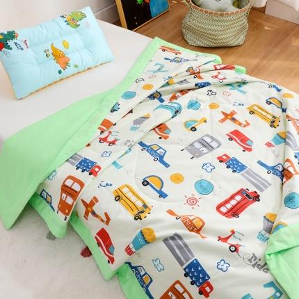 91家纺网 家纺一手货源 找家纺 (总)美真 2023儿童夏凉被夏季女孩卡通空调被全棉幼儿园被