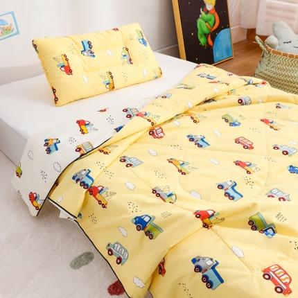 91家纺网 家纺一手货源 找家纺 (总)美真 2023儿童夏凉被夏季女孩卡通空调被全棉幼儿园被