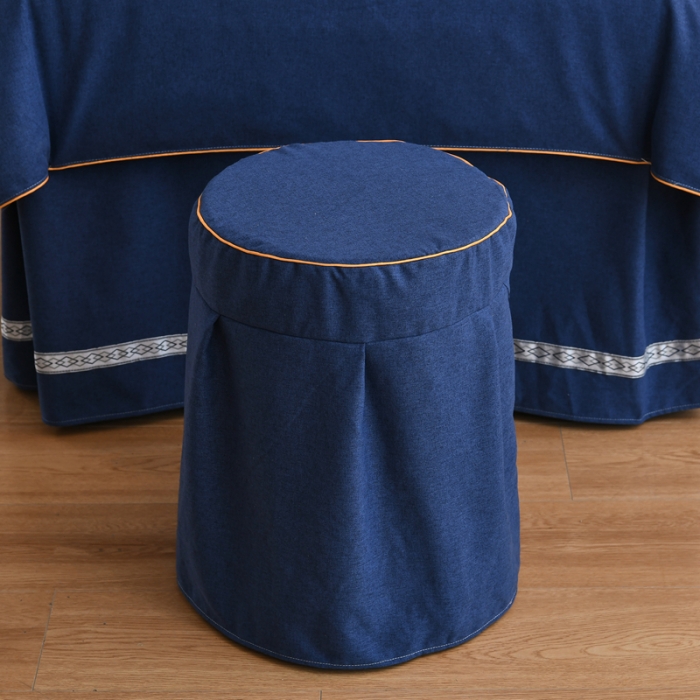 91家纺网 家纺一手货源 找家纺 （总）莉人坊 2023彩棉麻美容床罩四件套批发