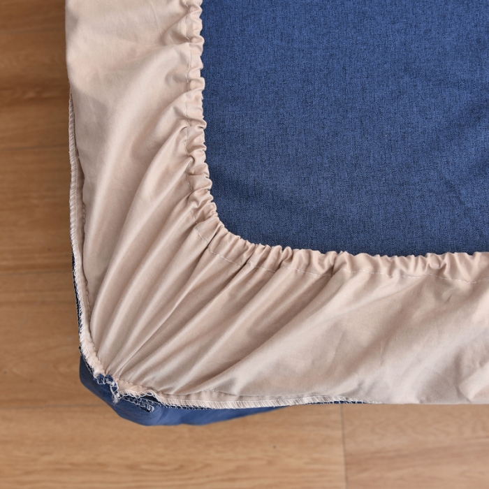 91家纺网 家纺一手货源 找家纺 （总）莉人坊 2023彩棉麻美容床罩四件套批发