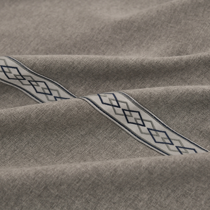 91家纺网 家纺一手货源 找家纺 莉人坊 2023彩棉麻美容床罩四件套批发 赫莲娜灰