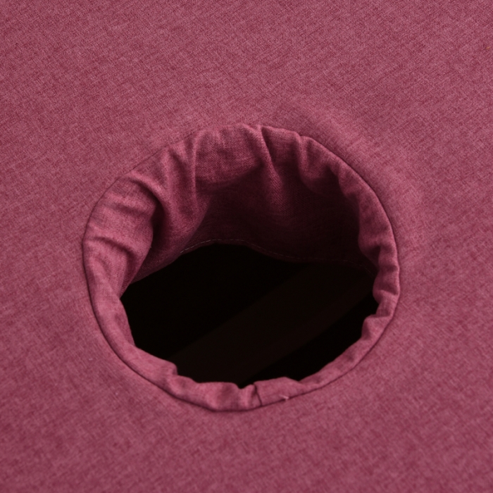 91家纺网 家纺一手货源 找家纺 莉人坊 2023彩棉麻美容床罩四件套批发 珊娜酒红