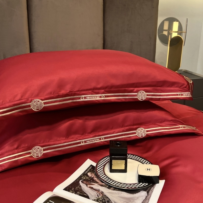 91家纺网 家纺一手货源 找家纺 优悦 2022新款亲肤澳棉（140克聚酯纤维）婚庆系列 真爱一生