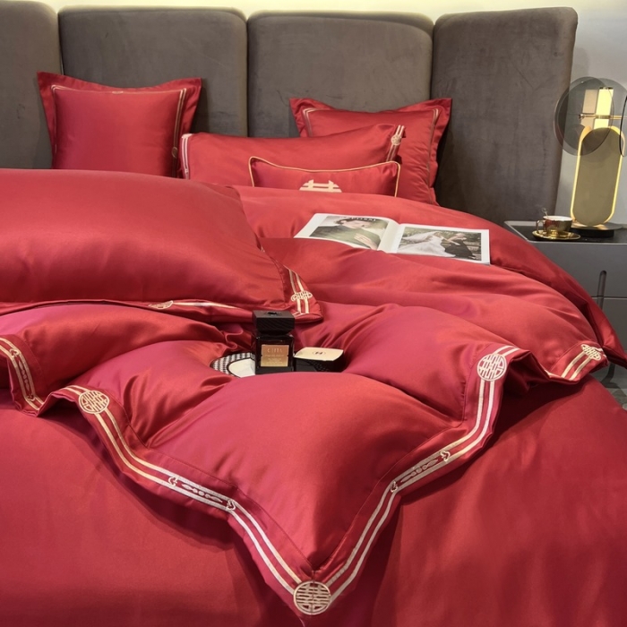 91家纺网 家纺一手货源 找家纺 优悦 2022新款亲肤澳棉（140克聚酯纤维）婚庆系列 真爱一生