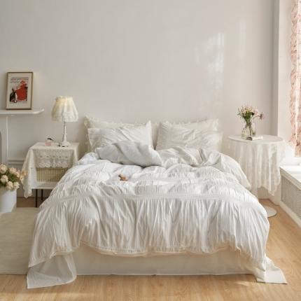 91家纺网 家纺一手货源 找家纺 (总) 简家居 2022新款泡泡纱四件套