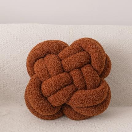 91家纺网 家纺一手货源 找家纺 （总）918拾朵家居 2022新款打结抱枕 泡芙花