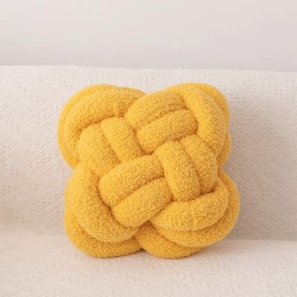 91家纺网 家纺一手货源 找家纺 （总）918拾朵家居 2022新款打结抱枕 泡芙花