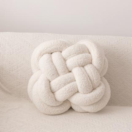 91家纺网 家纺一手货源 找家纺 （总）918拾朵家居 2022新款打结抱枕 泡芙花