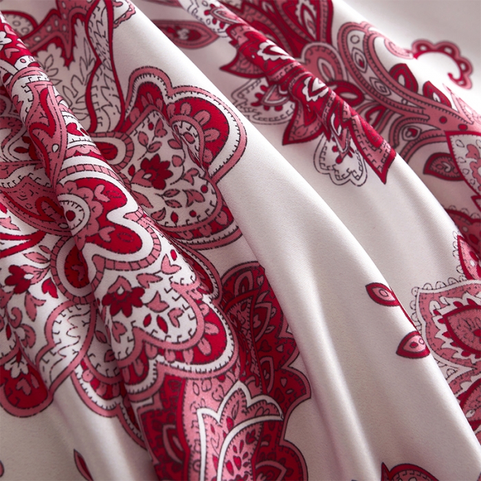 91家纺网 家纺一手货源 找家纺 用心 2022新款爆款家居数码印花四件套 爱丽丝