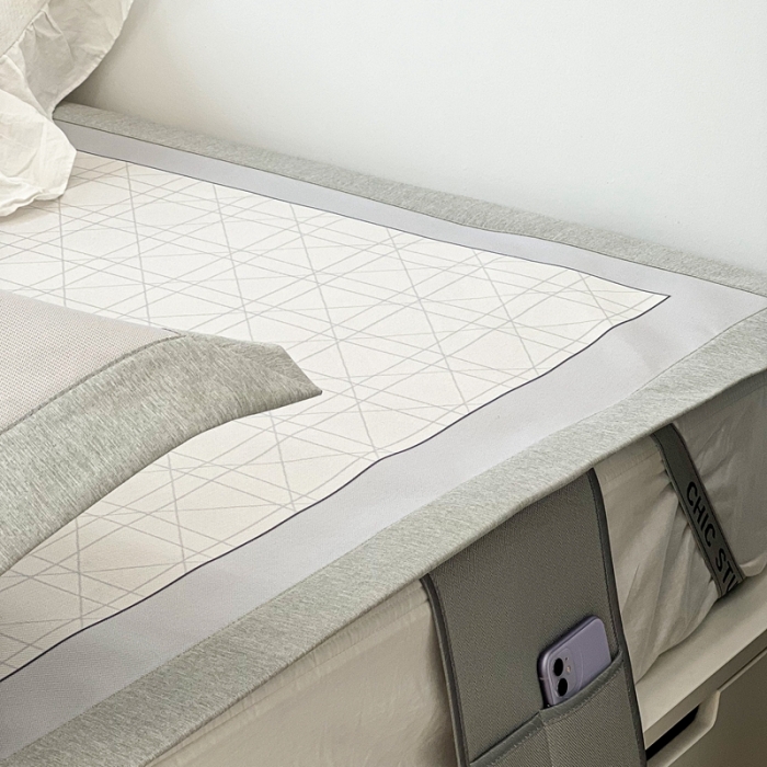 91家纺网 家纺一手货源 找家纺 （总）昔可 2022新款大版数码水洗冰沐丝凉席