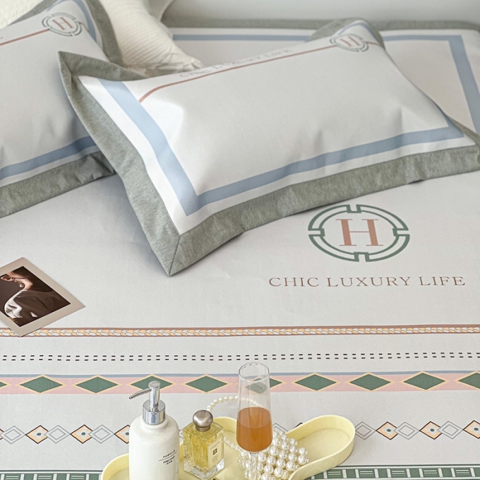 91家纺网 家纺一手货源 找家纺 昔可 2022新款大版数码水洗冰沐丝凉席 海派夏日