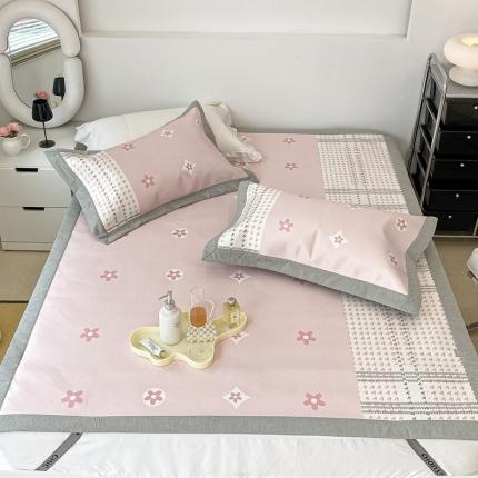 昔可 2022新款大版数码水洗冰沐丝凉席 香气粉