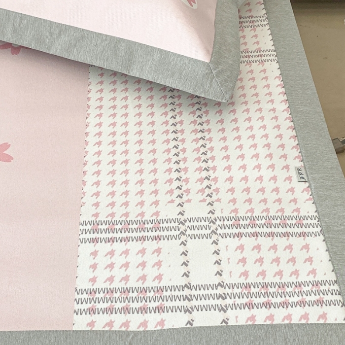 91家纺网 家纺一手货源 找家纺 昔可 2022新款大版数码水洗冰沐丝凉席 香气粉