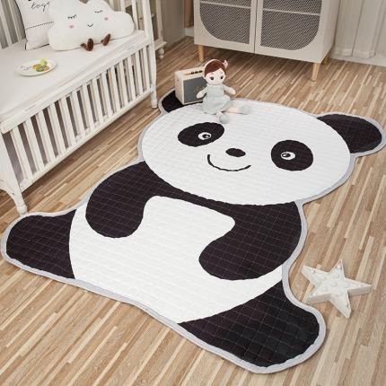 沁童 2022新款婴幼儿卡通造型爬爬垫带包装袋 熊猫