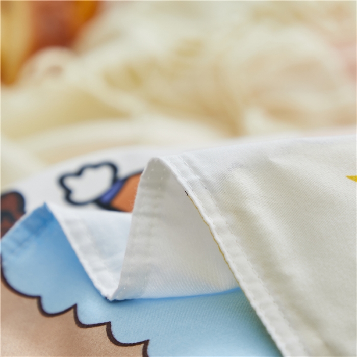 91家纺网 家纺一手货源 找家纺 曼璐家纺 2025新款芦荟棉床单款四件套 小可爱