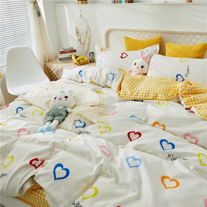 91家纺网 家纺一手货源 找家纺 曼璐家纺 2025新款芦荟棉床单款四件套 为你心动