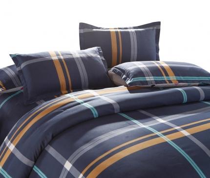 曼璐家纺 2025新款芦荟棉床单款四件套 真爱永恒