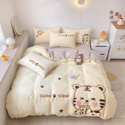 91家纺网 家纺一手货源 找家纺 （总）N先生 2022新款全棉绣花四件套（有买家秀）