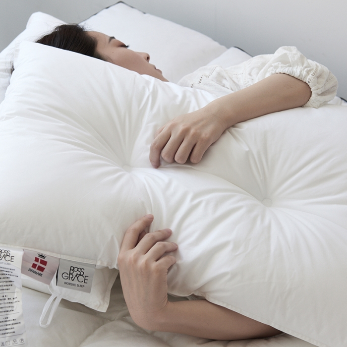 91家纺网 家纺一手货源 找家纺 （总）方回家纺 2022新款全棉超柔羽丝绒云柔枕