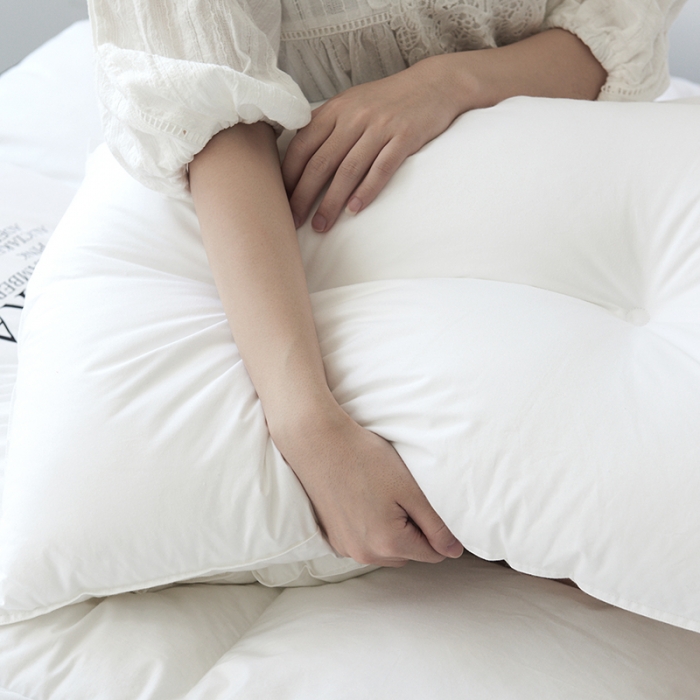 91家纺网 家纺一手货源 找家纺 （总）方回家纺 2022新款全棉超柔羽丝绒云柔枕