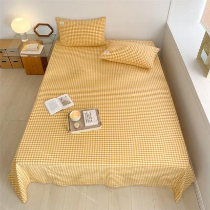 91家纺网 家纺一手货源 找家纺 （总）春皖 2023年色织水洗棉系列-风格2单床单