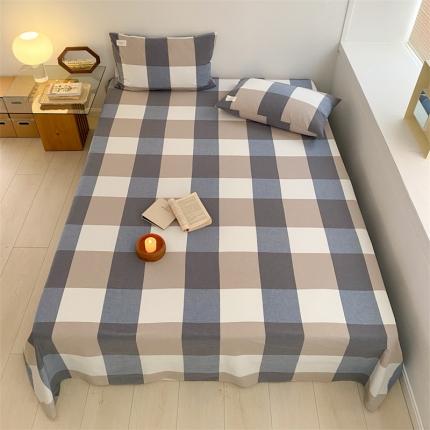 91家纺网 家纺一手货源 找家纺 （总）春皖 2023年色织水洗棉系列-风格2单床单