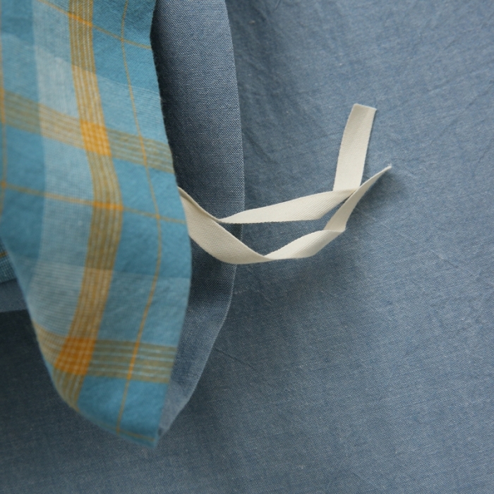 91家纺网 家纺一手货源 找家纺 榻尚家居 2023新款经典田园格子色织水洗棉四件套系列 诺兰（黄绿）