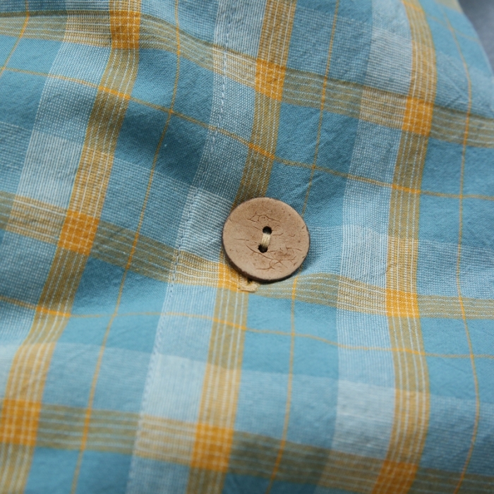 91家纺网 家纺一手货源 找家纺 榻尚家居 2023新款经典田园格子色织水洗棉四件套系列 诺兰（黄绿）