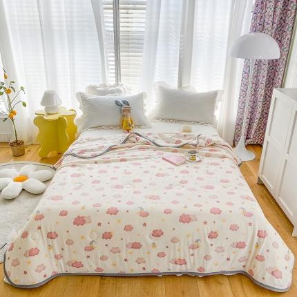 91家纺网 家纺一手货源 找家纺 （总）梦享生活家居 2022新款针织棉卡通大豆夏被