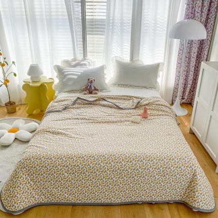 梦享生活家居 2022新款针织棉卡通大豆夏被 春语