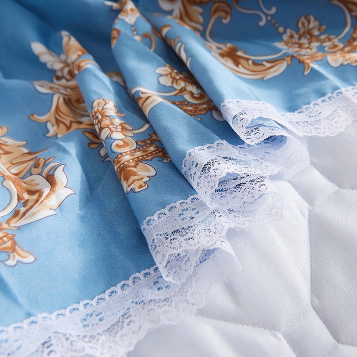 91家纺网 家纺一手货源 找家纺 （总）艾裙海 2020新款斜纹加厚夹棉单床裙