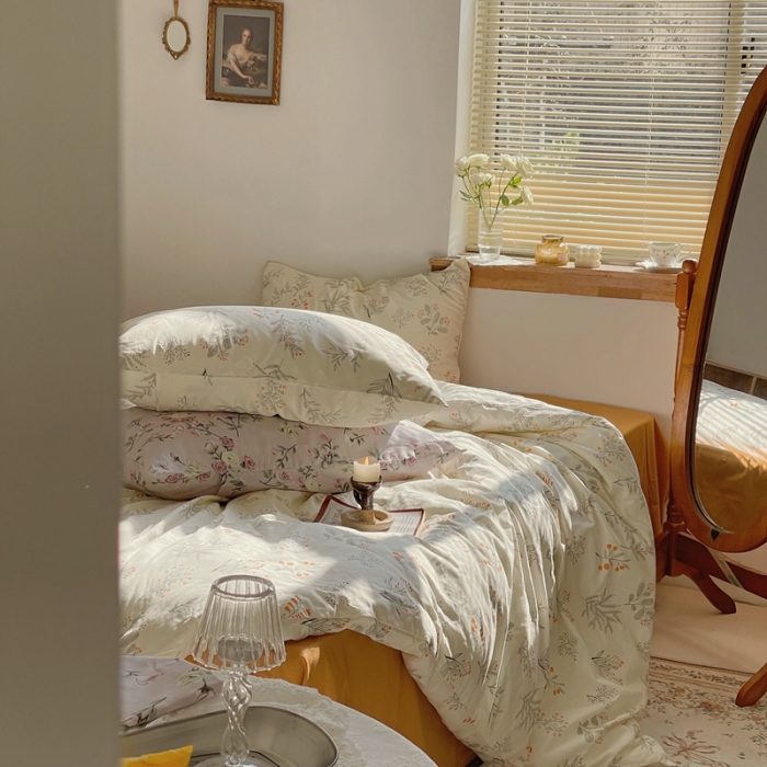 91家纺网 家纺一手货源 找家纺 （总）时年 2022新款全棉碎花系列