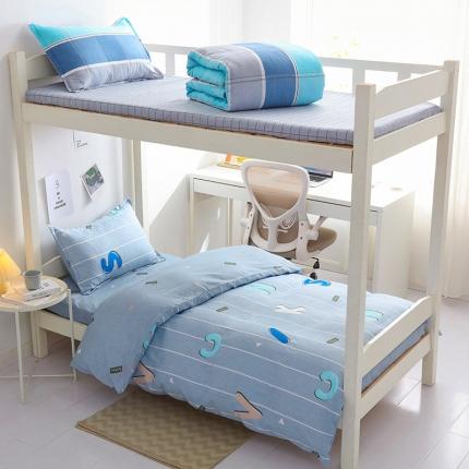 91家纺网 家纺一手货源 找家纺 (总)牛魔王 2022新12868学生宿舍三件套羽丝棉六件套