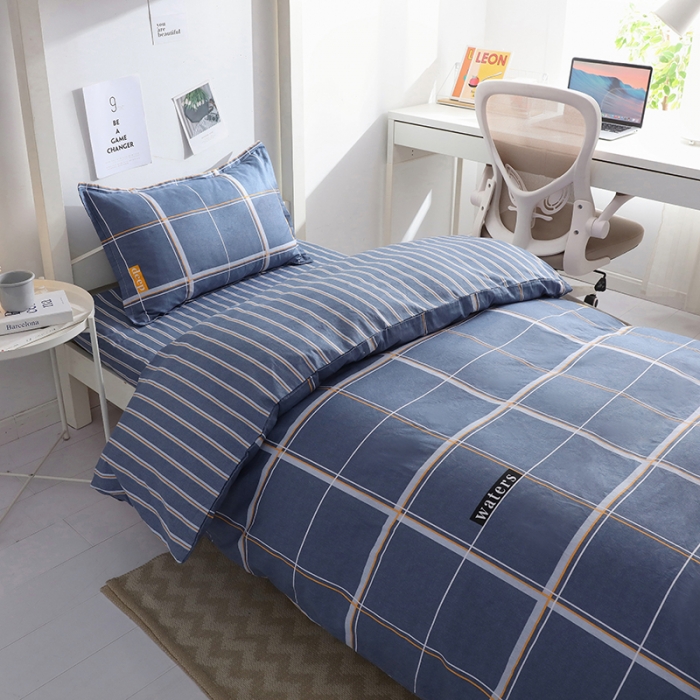 91家纺网 家纺一手货源 找家纺 牛魔王 12868大学生全棉三件套羽丝棉六件套 阿尔拉克