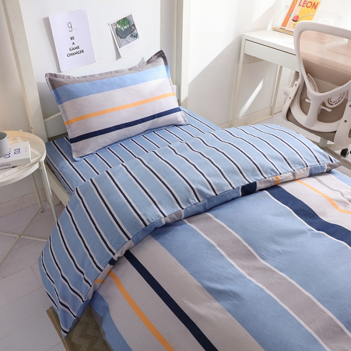 91家纺网 家纺一手货源 找家纺 牛魔王12868大学生全棉三件套羽丝棉六件套 安之诺然