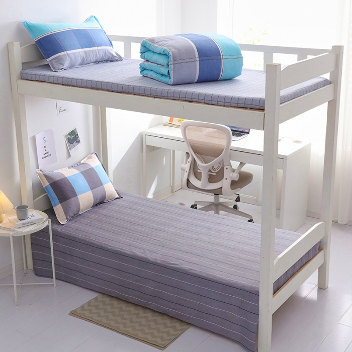 91家纺网 家纺一手货源 找家纺 牛魔王 2022新款12868大学生全棉三件套羽丝棉六件套 未来畅想