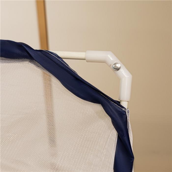 91家纺网 家纺一手货源 找家纺 2024网红英伦可折叠无底蚊帐 (普通款无固定器)