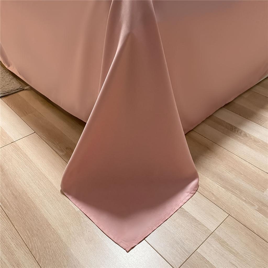 91家纺网 家纺一手货源 找家纺 古吉梦 新款水洗真丝纯色双拼-臻系列四件套 臻-宾利蓝