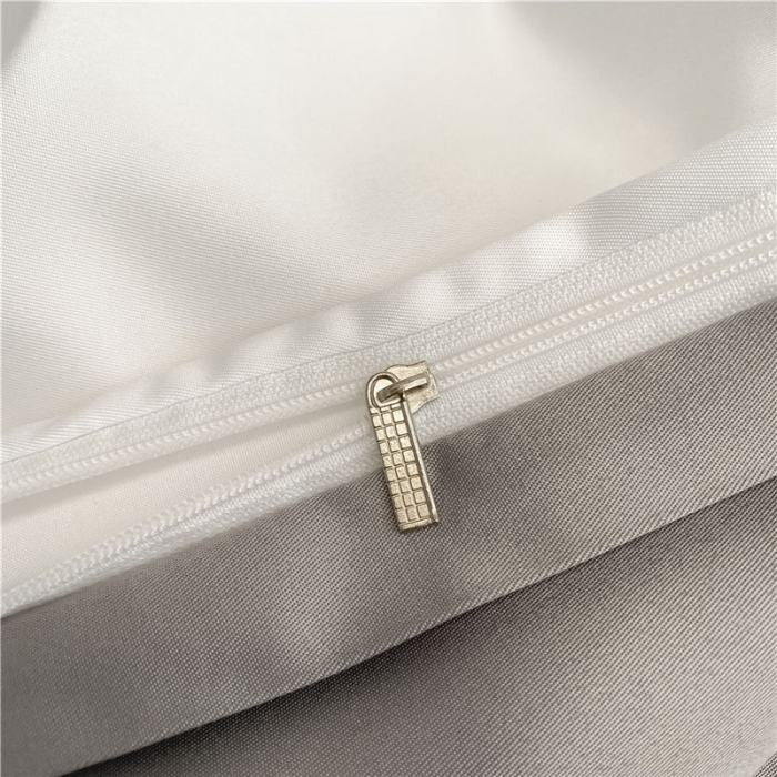 91家纺网 家纺一手货源 找家纺 古吉梦 新款水洗真丝纯色双拼-臻系列四件套 臻-贵族白